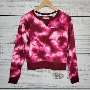 Champion Cloud Burst Fuschia Sweatshirt | Small